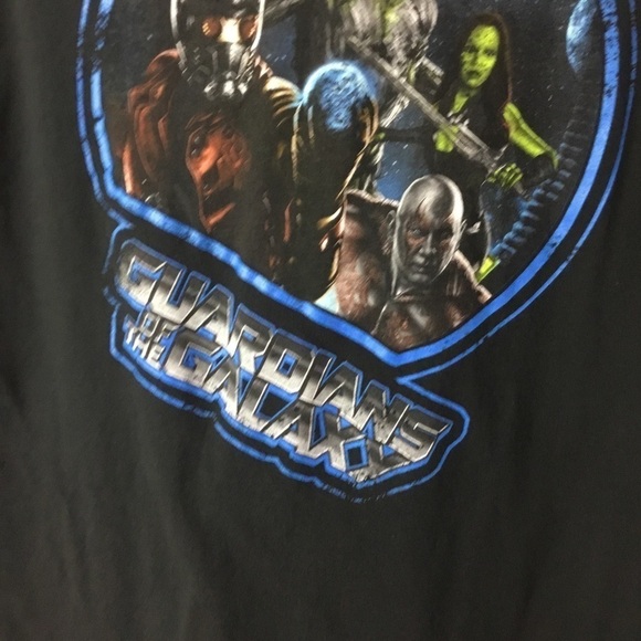 Marvel Guardians of the Galaxy 2X mens graphic tee black - Picture 6 of 11